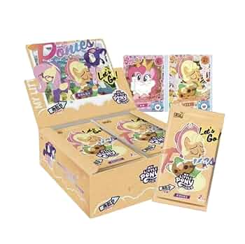 【未開封】My Little ponyプロモーションカード　6パック My Little Pony Trading Cards Official Licensed Kayou